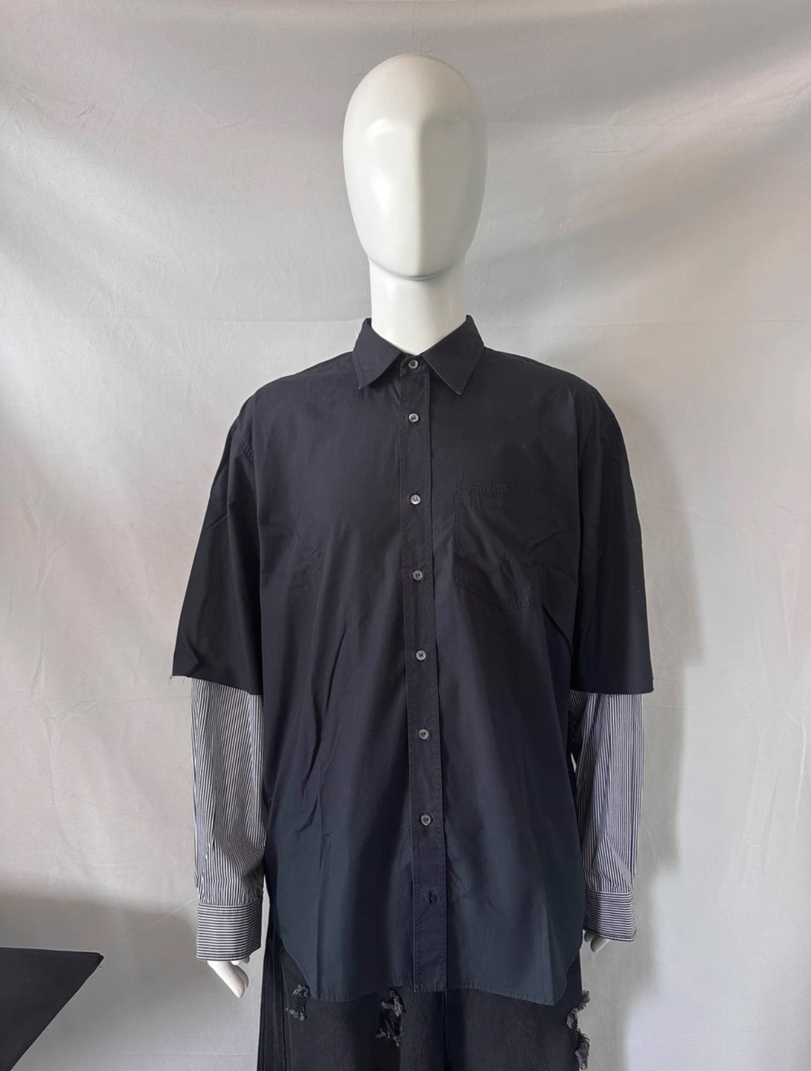 Vetements 18FW SSUR Double Layer Shirt