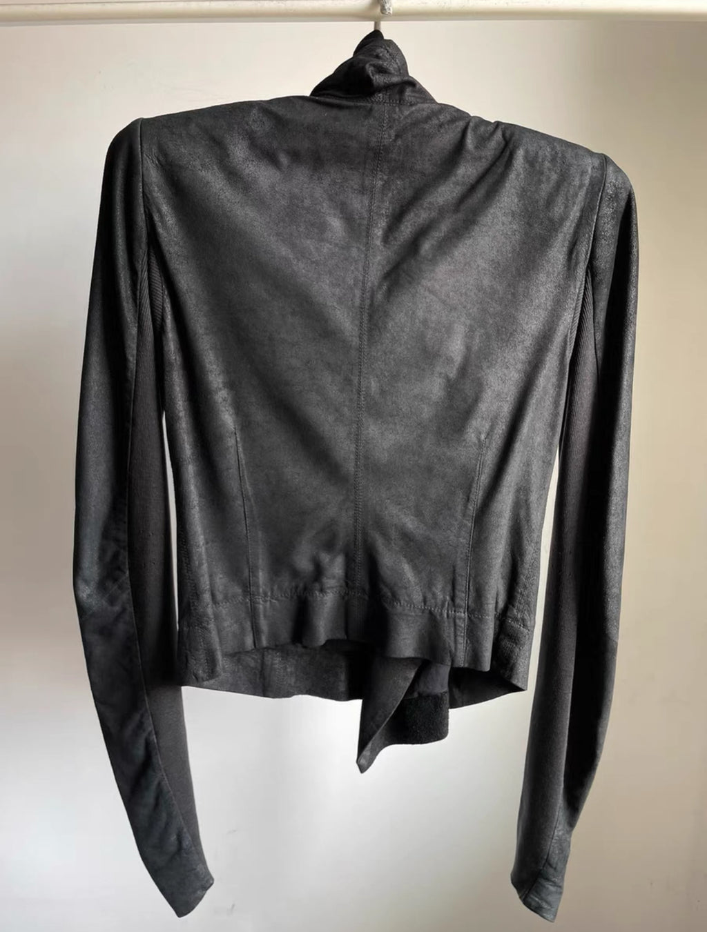 Rick Owens FW15 Leather Biker Jacket