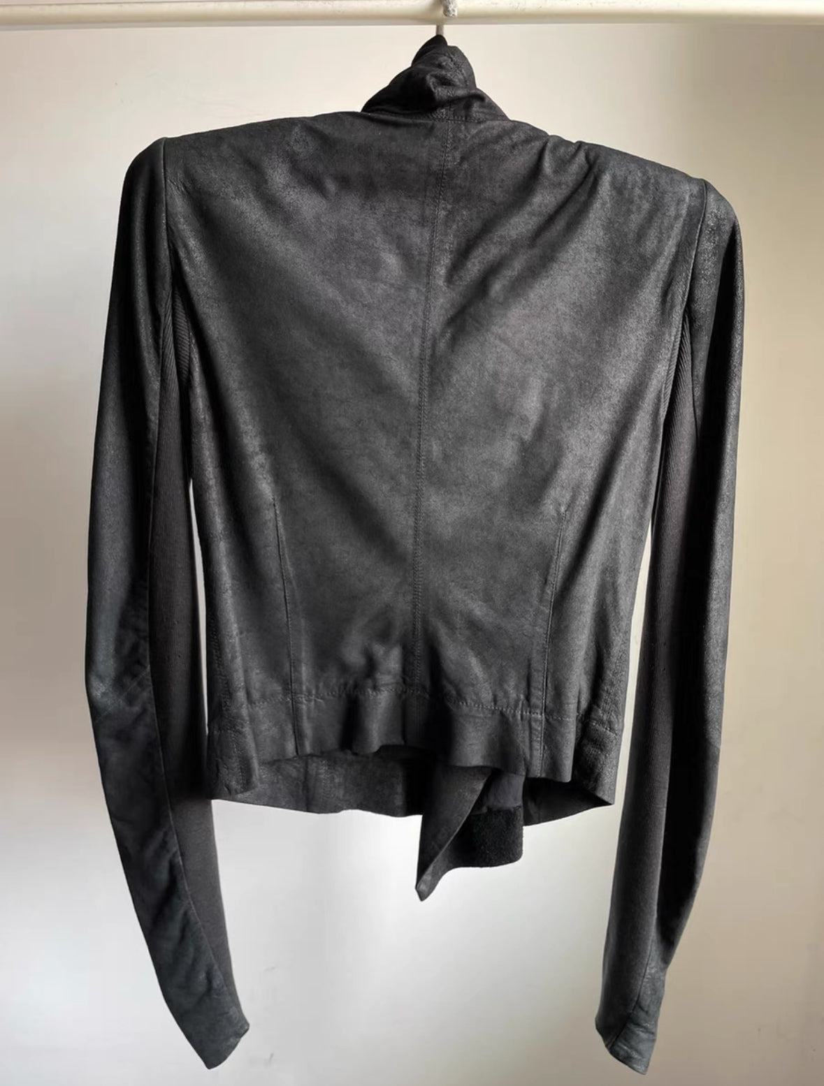 Rick Owens FW15 Leather Biker Jacket