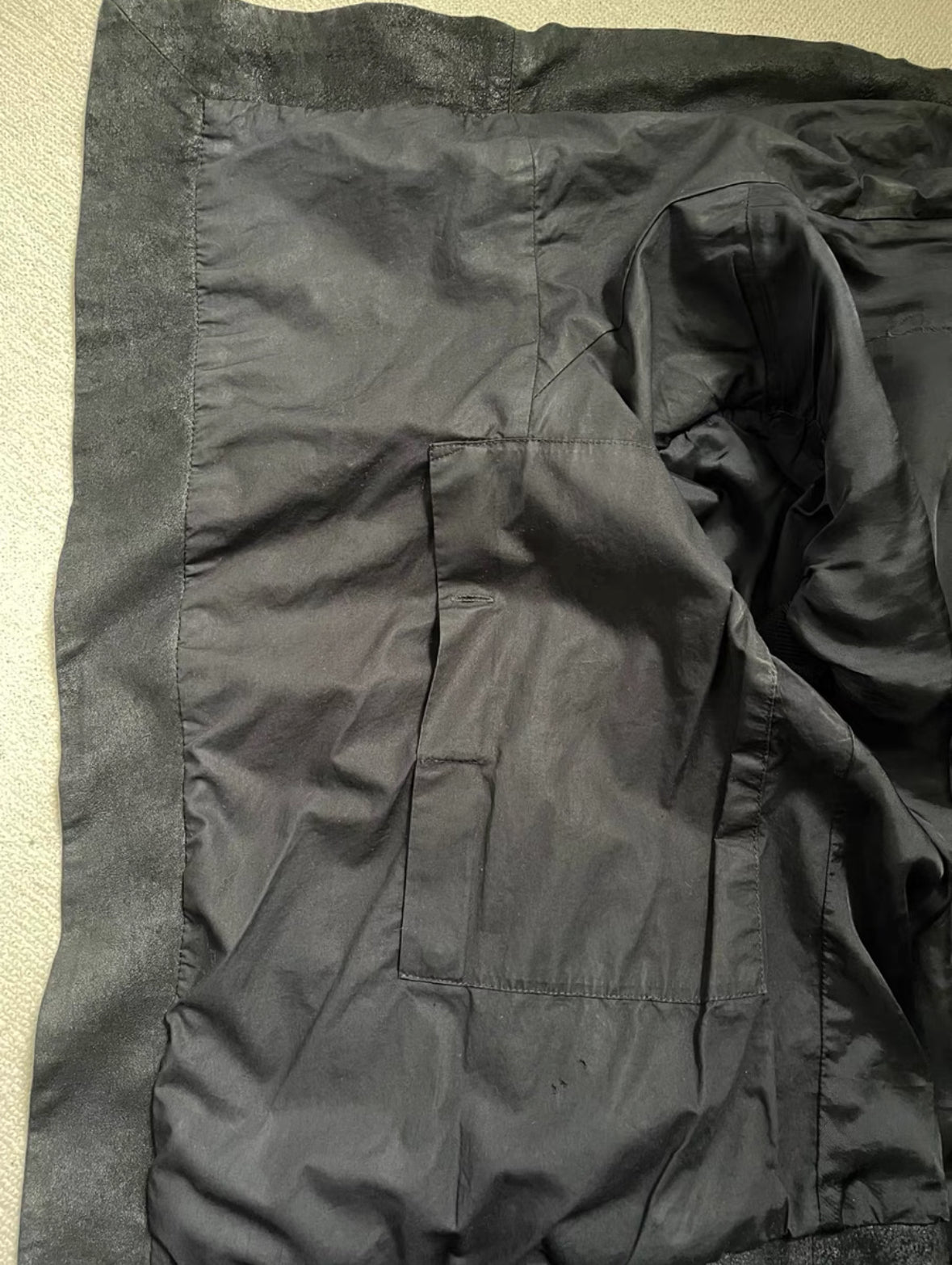 Rick Owens FW15 Leather Biker Jacket