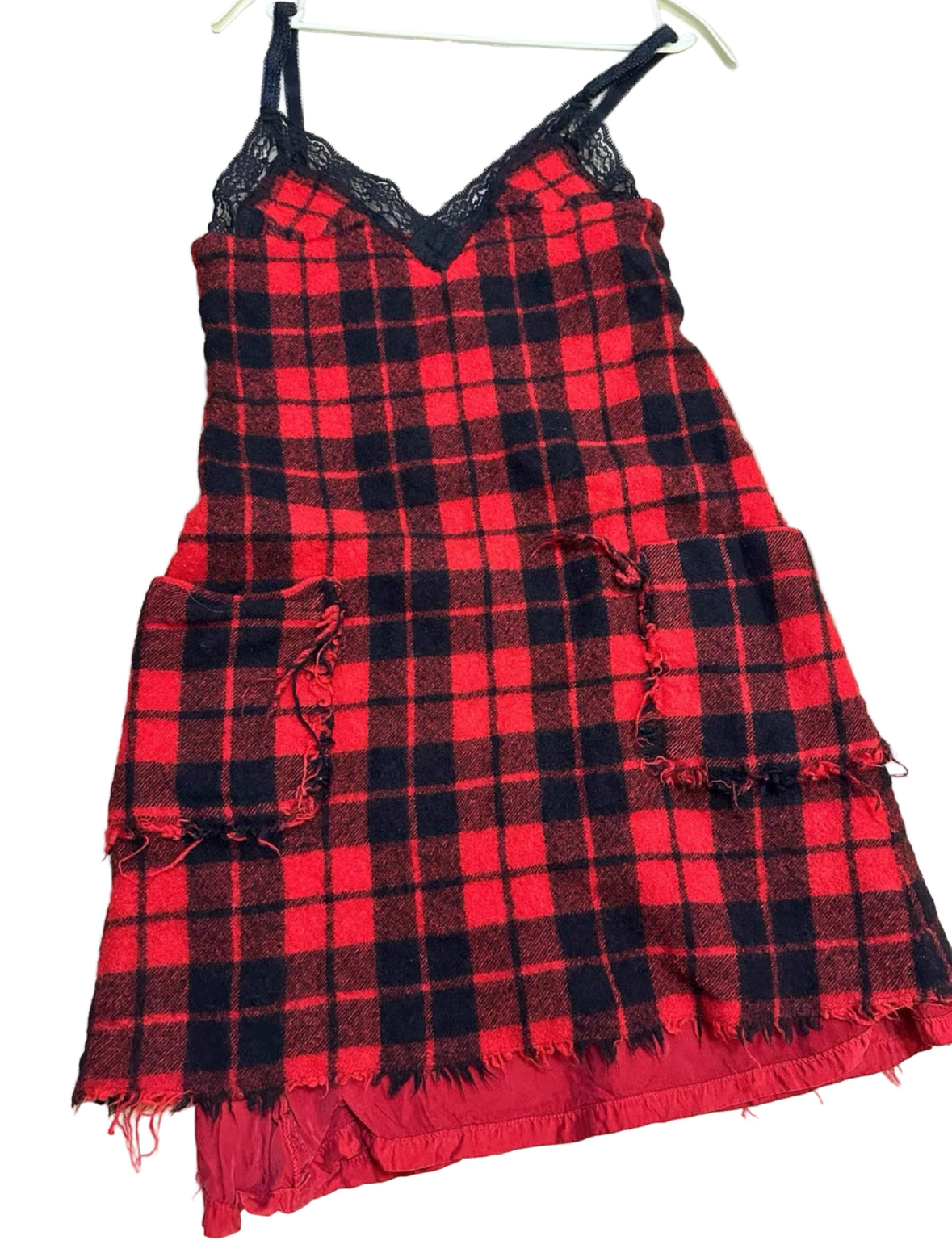 Junya Watanabe Comme des Garçons AD2004 Wool Slip Dress