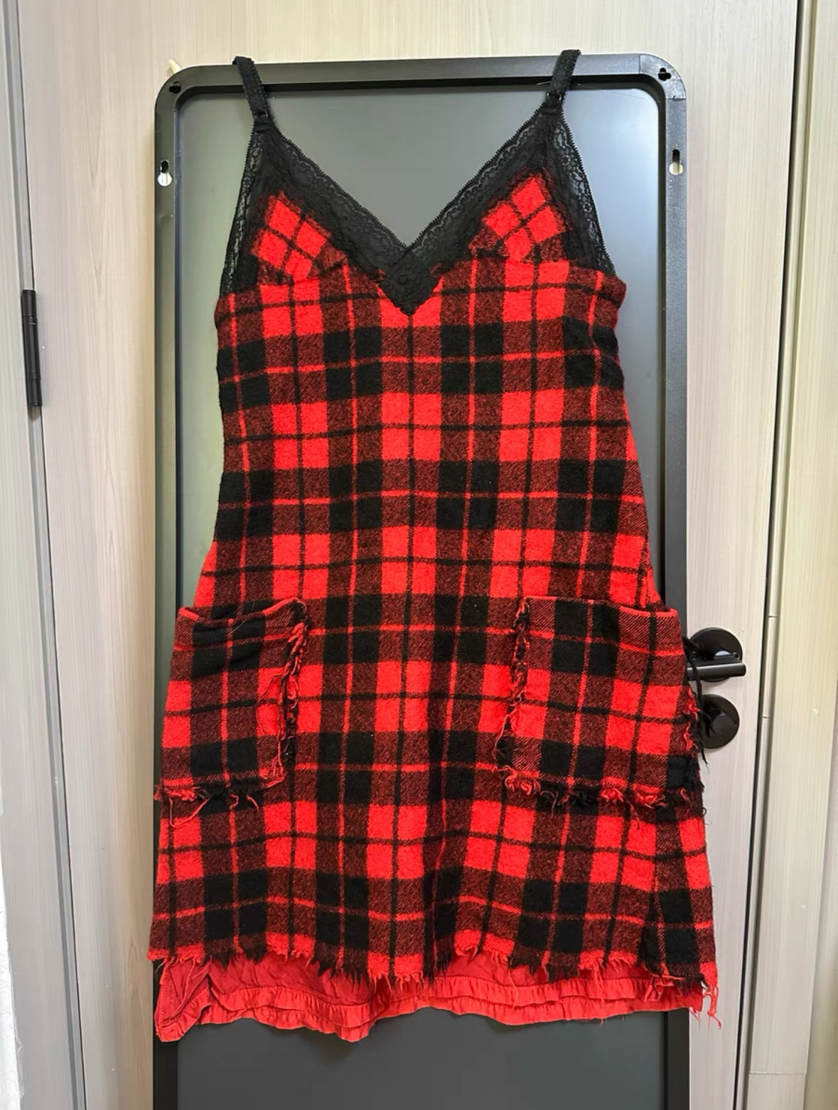 Junya Watanabe Comme des Garçons AD2004 Wool Slip Dress