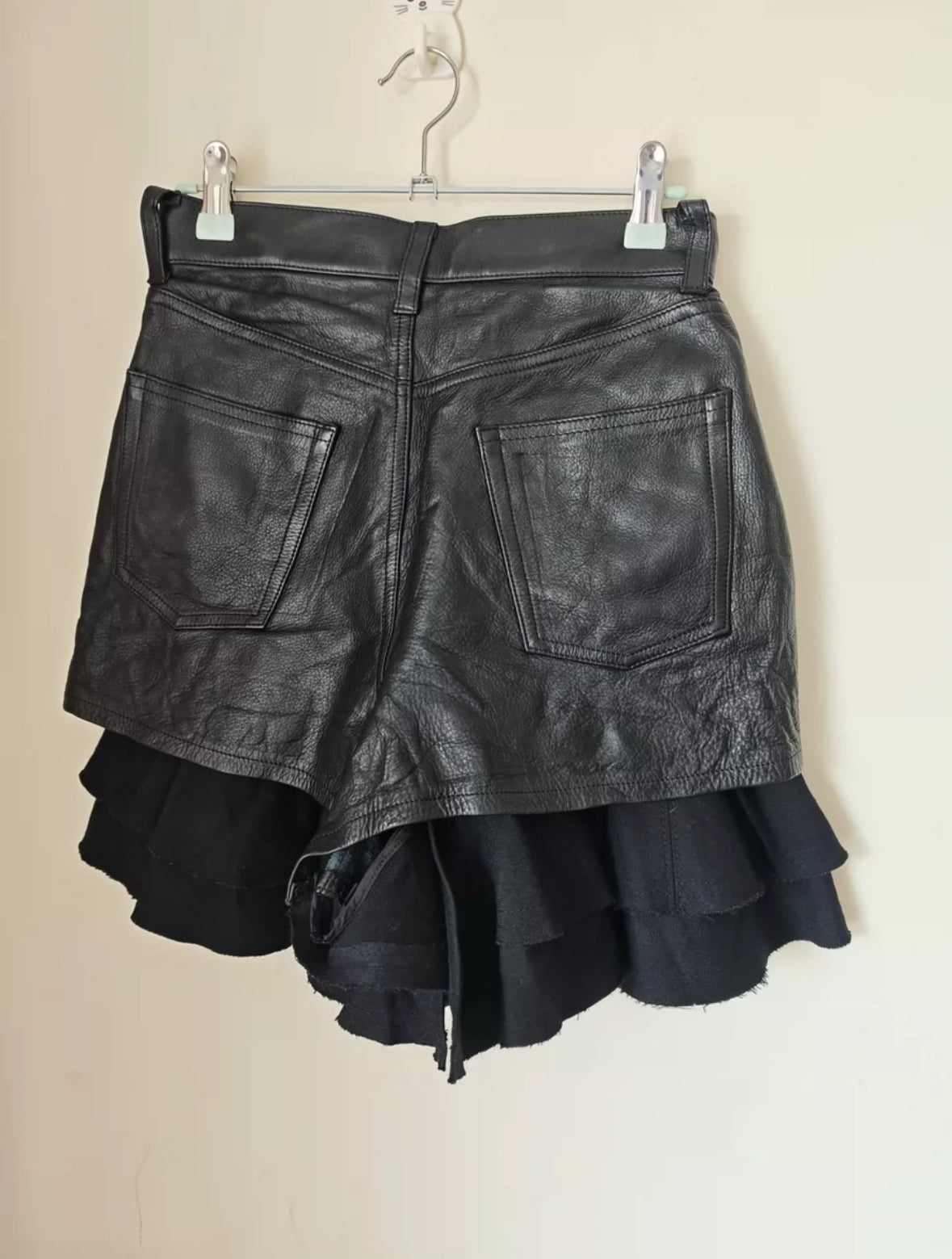 Junya Watanabe Leather Patch Skirt