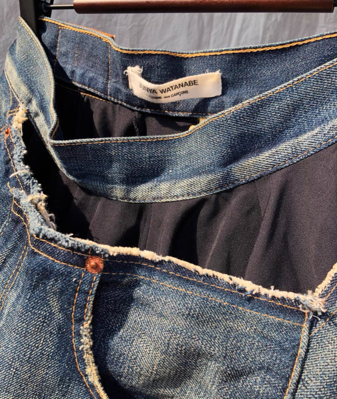 Junya Watanabe Denim Skirt