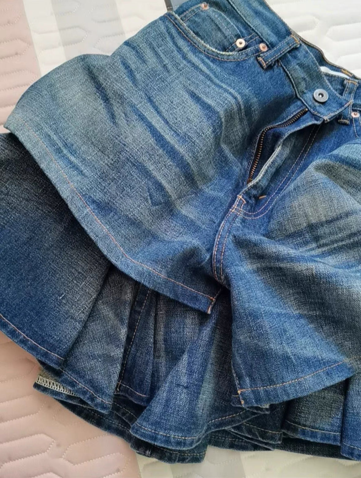 Junya Watanabe AD2010 Denim Skirt