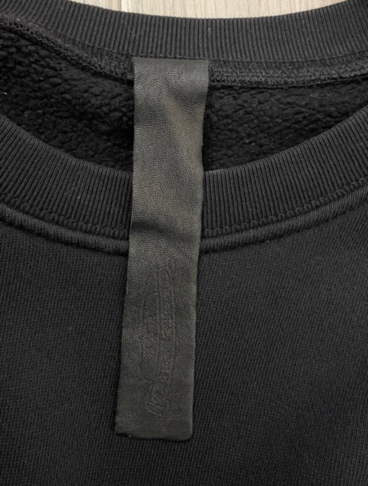 Chrome Hearts Cross Leather Patch Sweartshirt