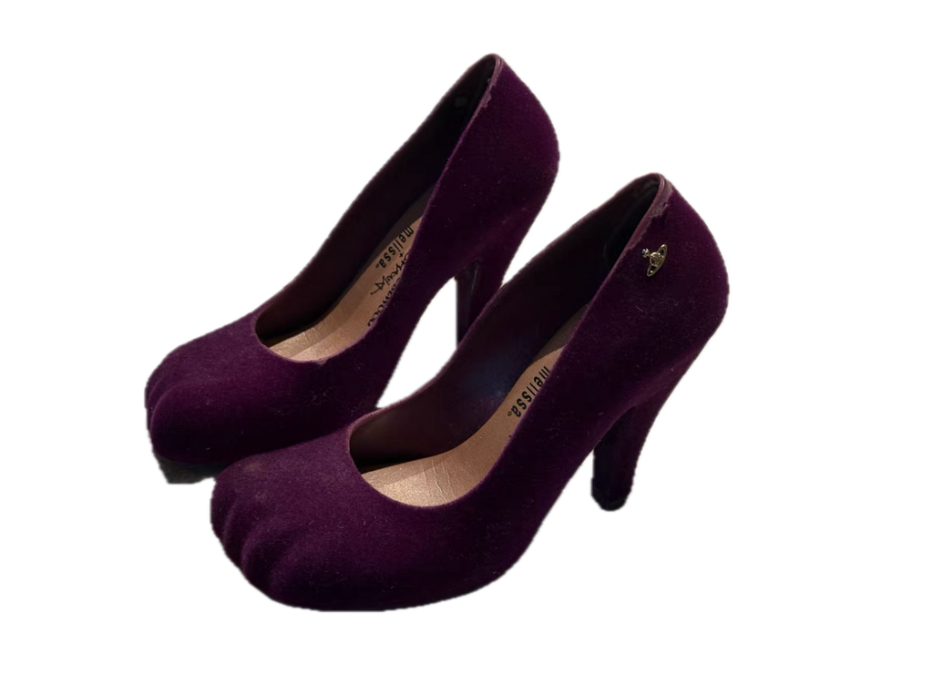 Vivienne Westwood Velvet Melissa Heels