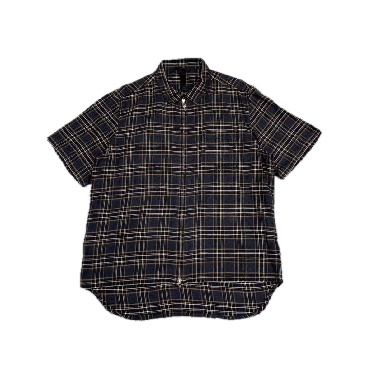 Chrome Hearts Zip Short Sleeve Shirt