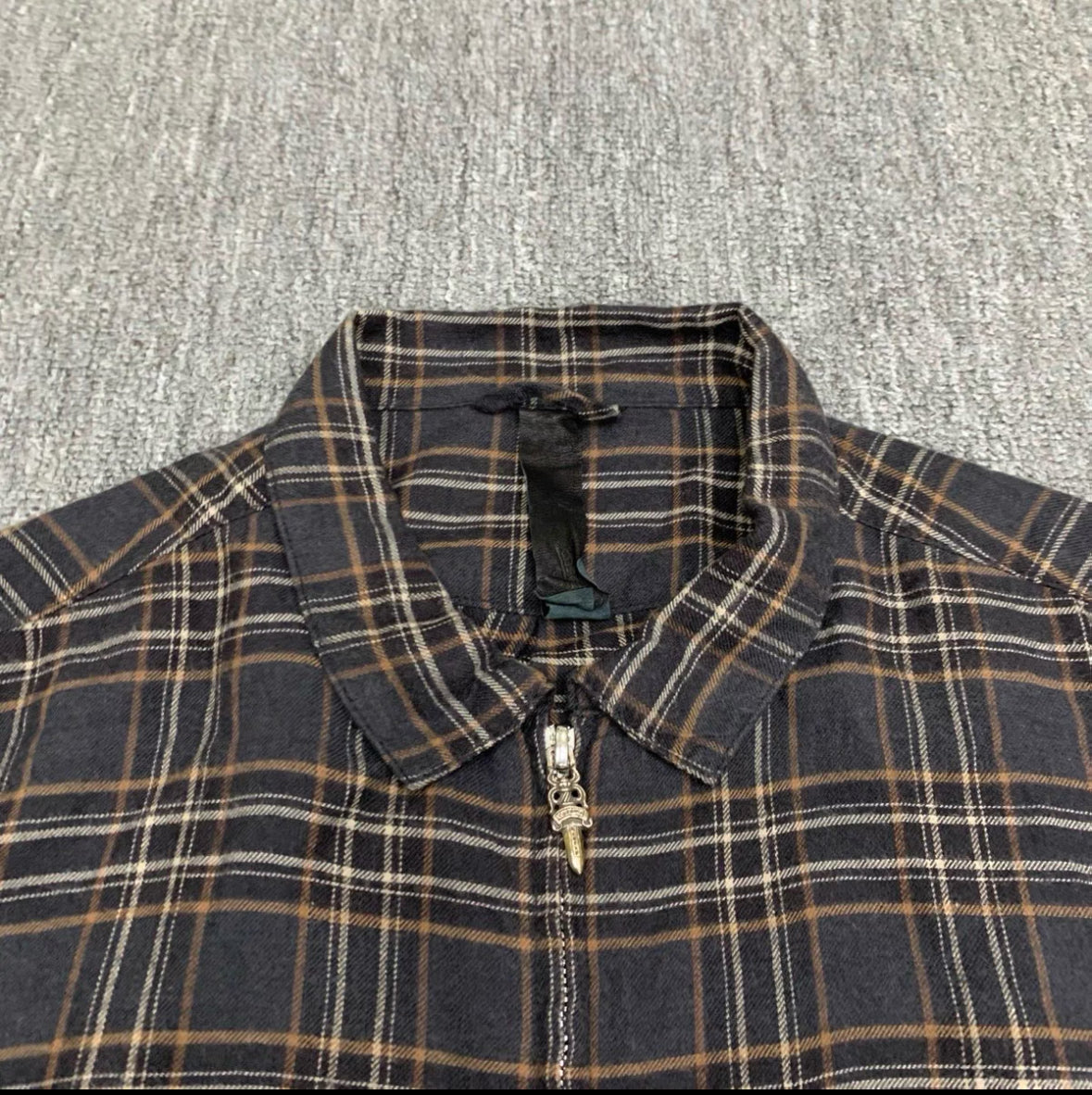 Chrome Hearts Zip Short Sleeve Shirt