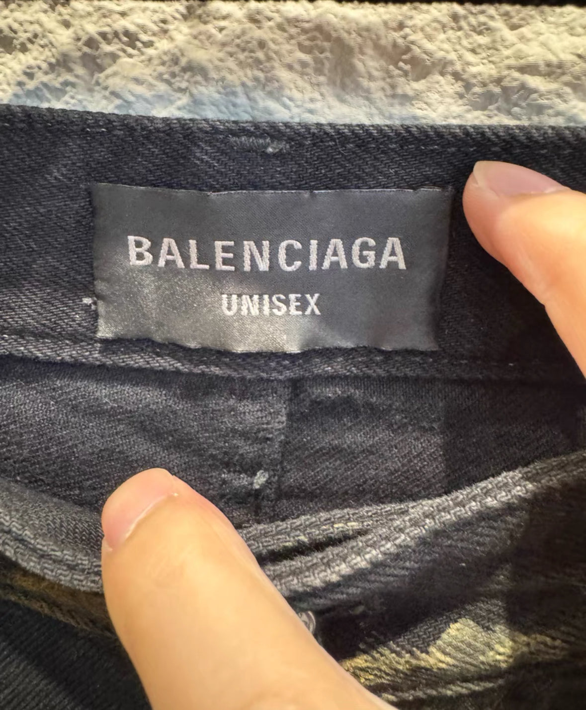 Balenciaga Runway Distressed Worn-In Jeans
