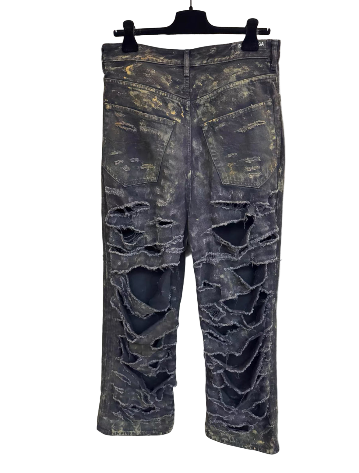 Balenciaga Runway Distressed Worn-In Jeans