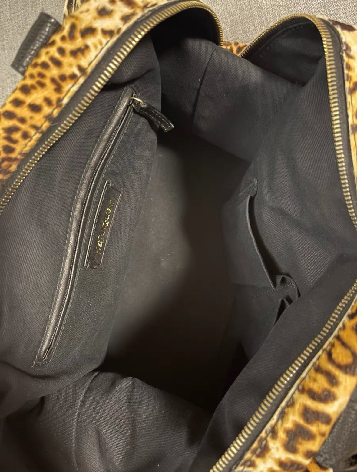YSL Pony Hair Duffle Bag