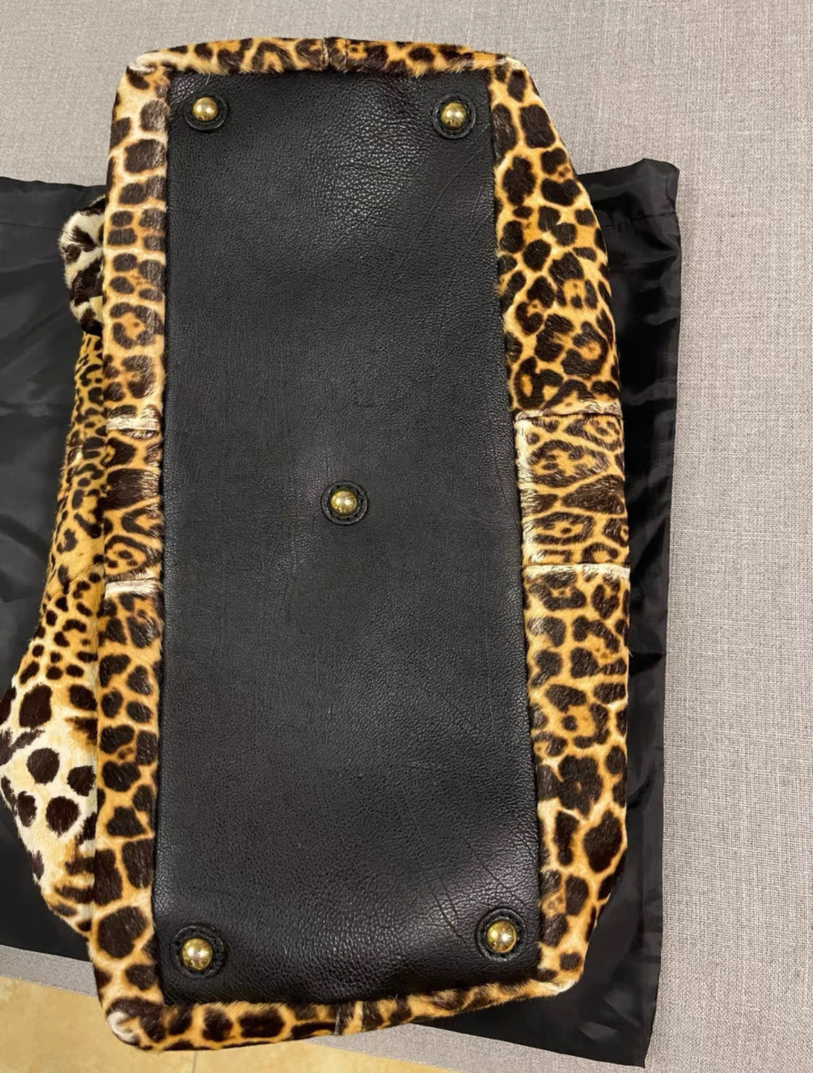 YSL Pony Hair Duffle Bag