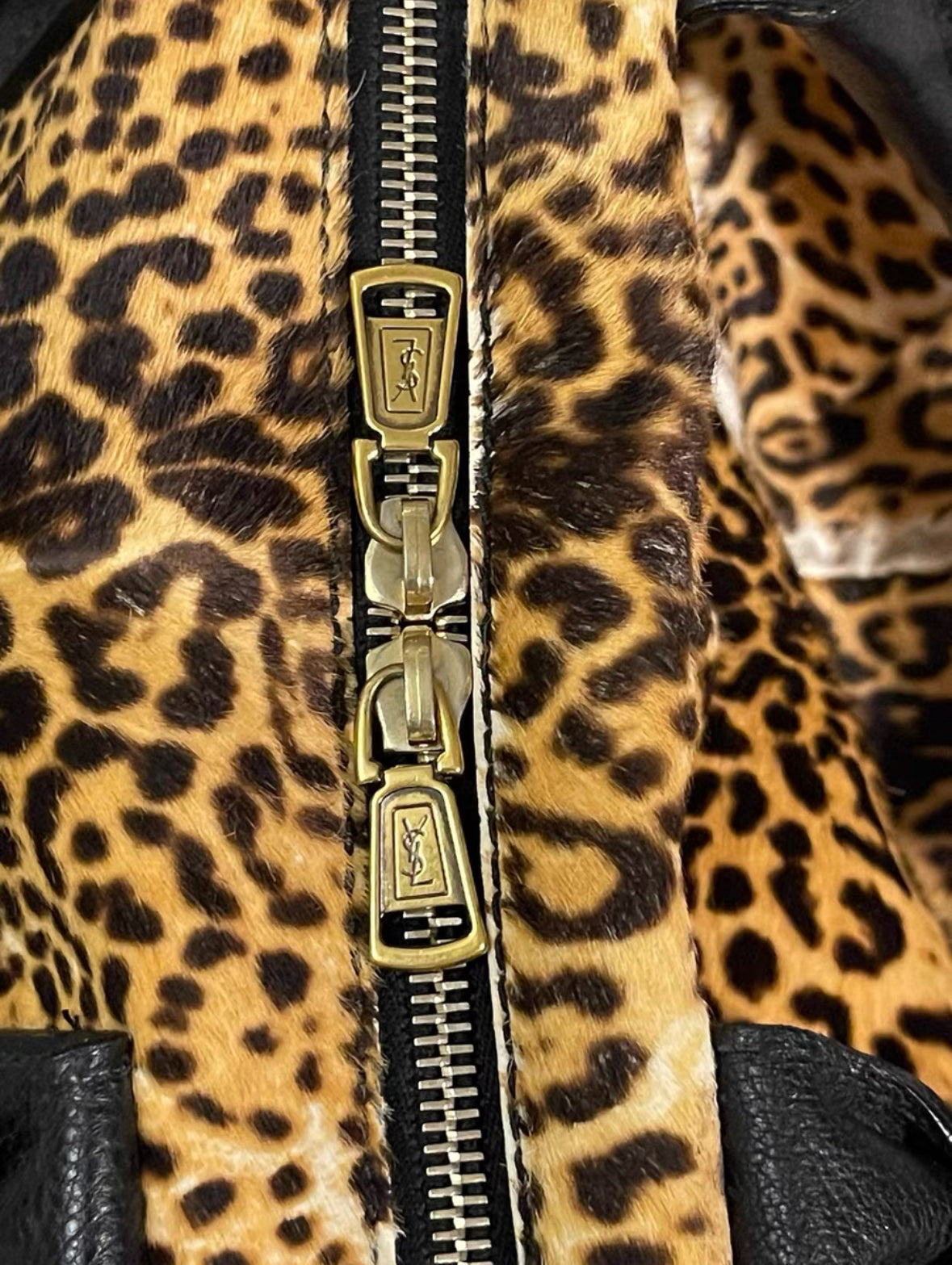 YSL Pony Hair Duffle Bag