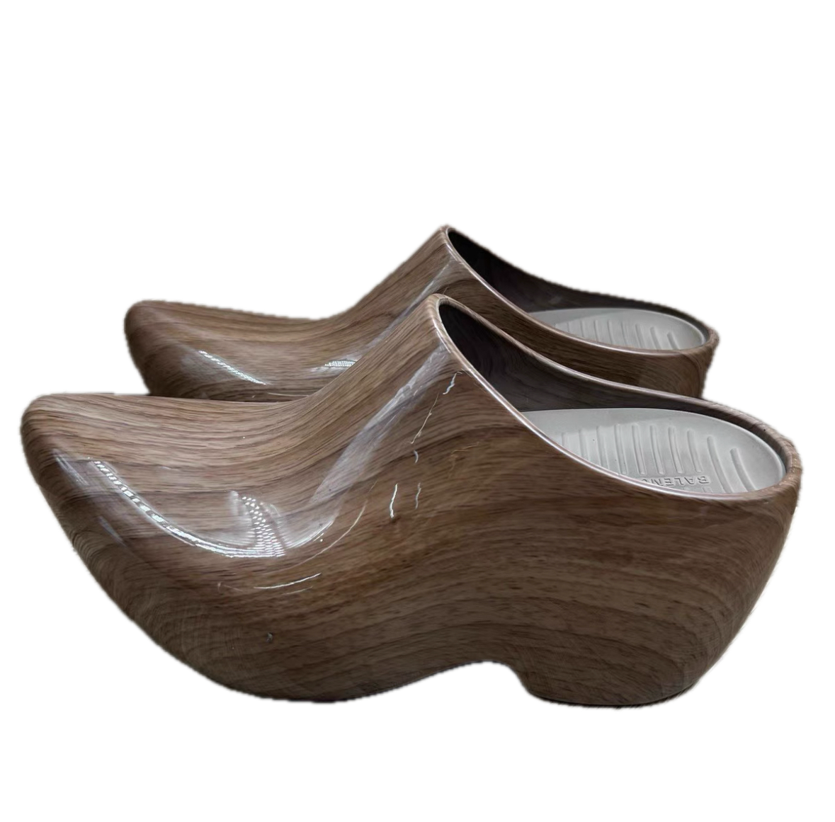 Balenciaga Technoclog Wooden Slippers