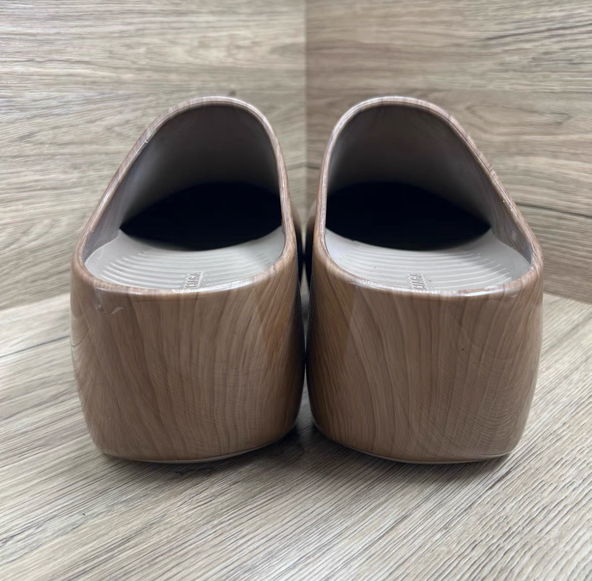 Balenciaga Technoclog Wooden Slippers