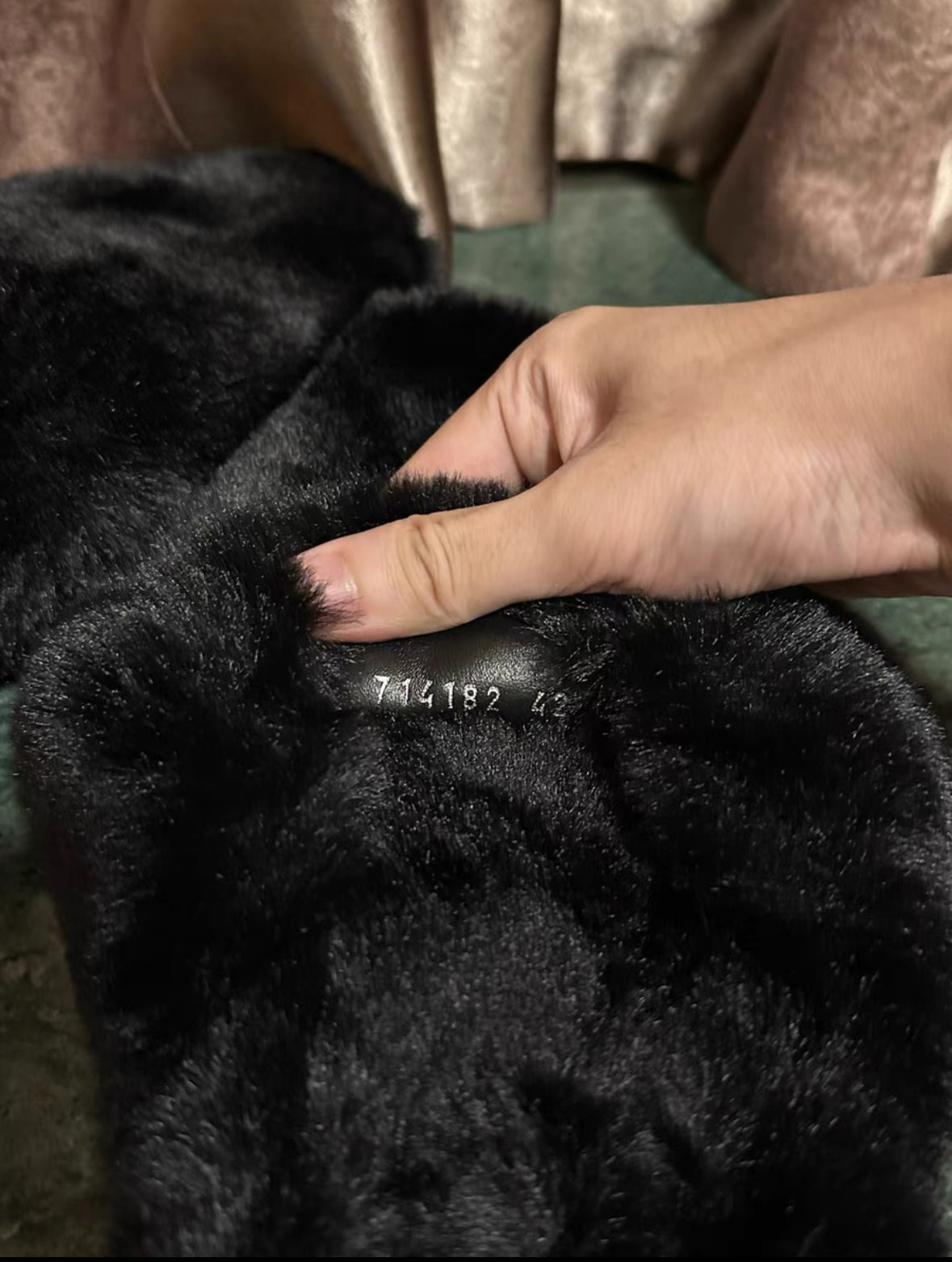 Balenciaga Fur Slippers