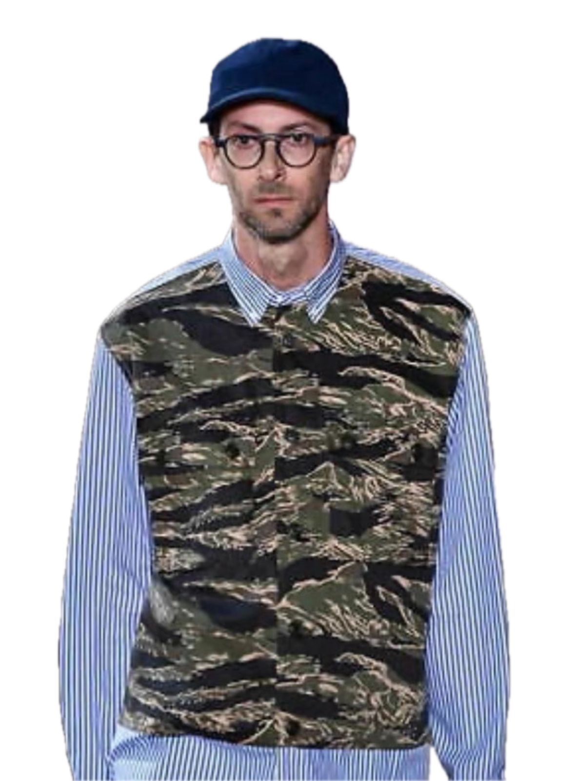 Junya Watanabe Patchwork Camo Shirt