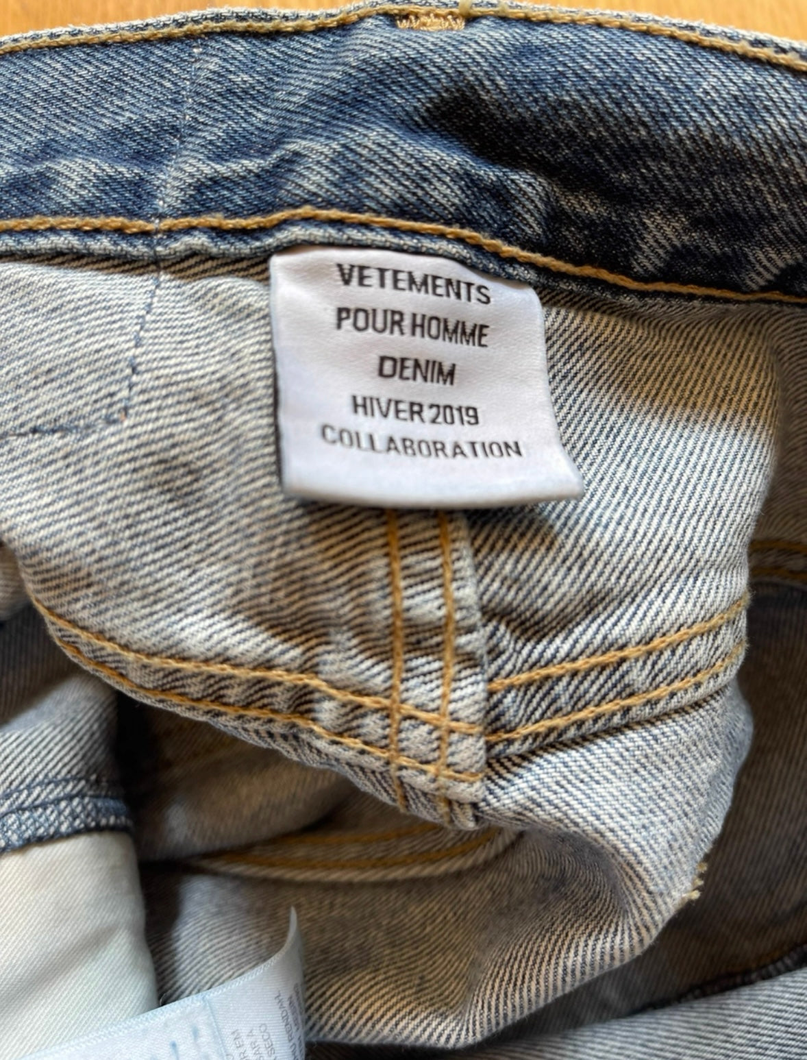 Vetements Levi’s Jeans
