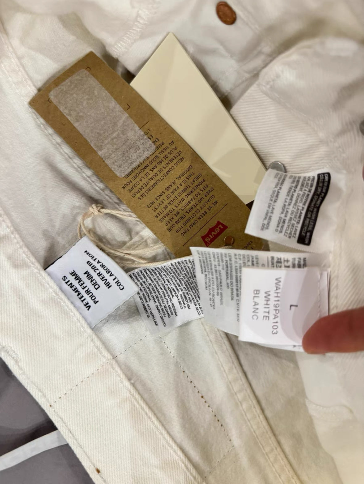 Vetements Levis Jeans