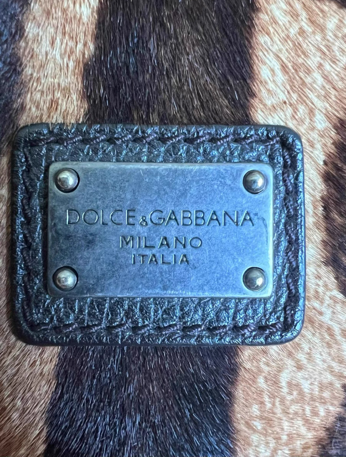D&G Ponyhair Backpack