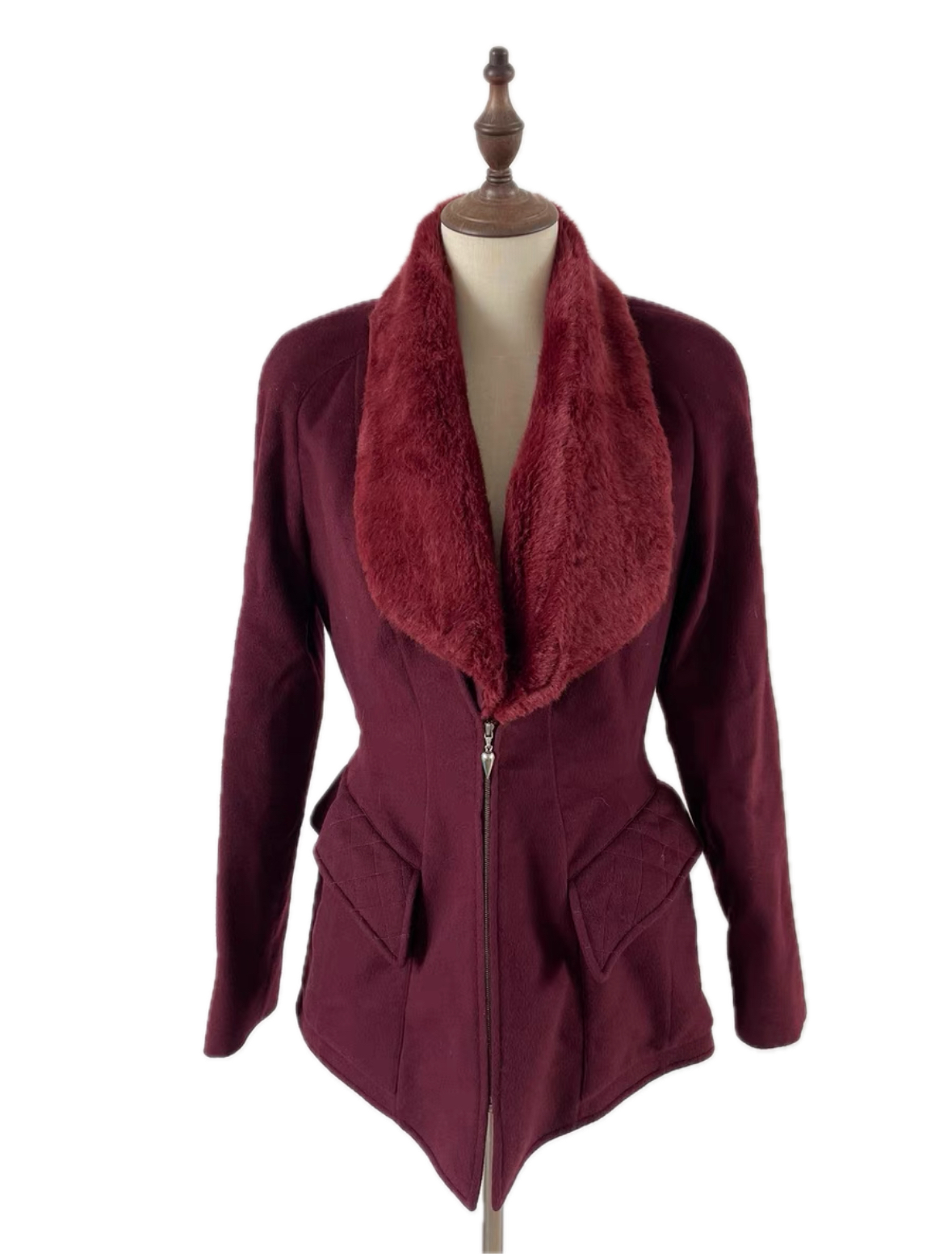 Mugler Fur Coat