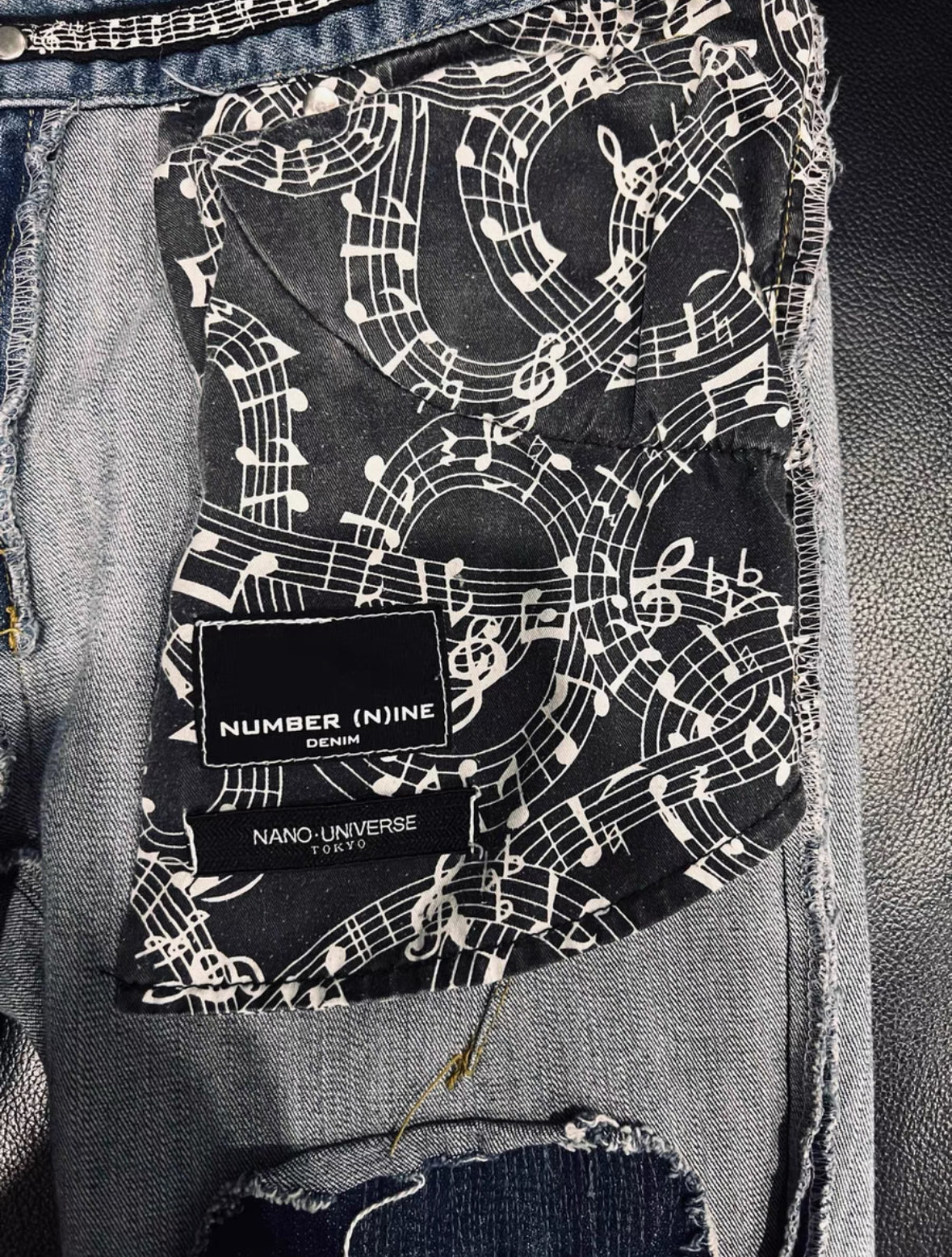 Number (N)ine Nano Universe Jeans