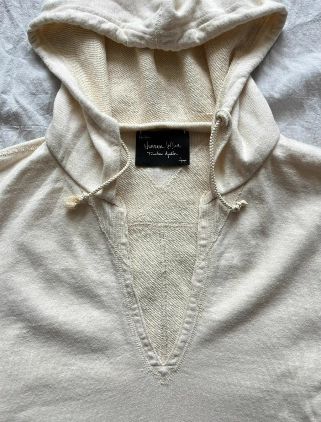Number (N)ine Tank Top Hoodie