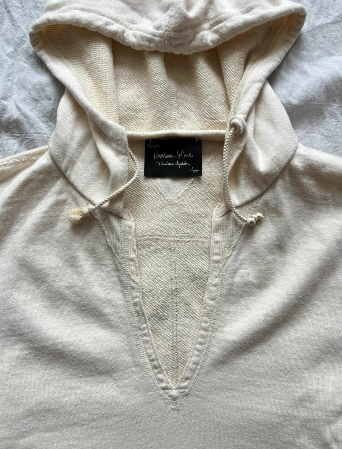 Number (N)ine Tank Top Hoodie