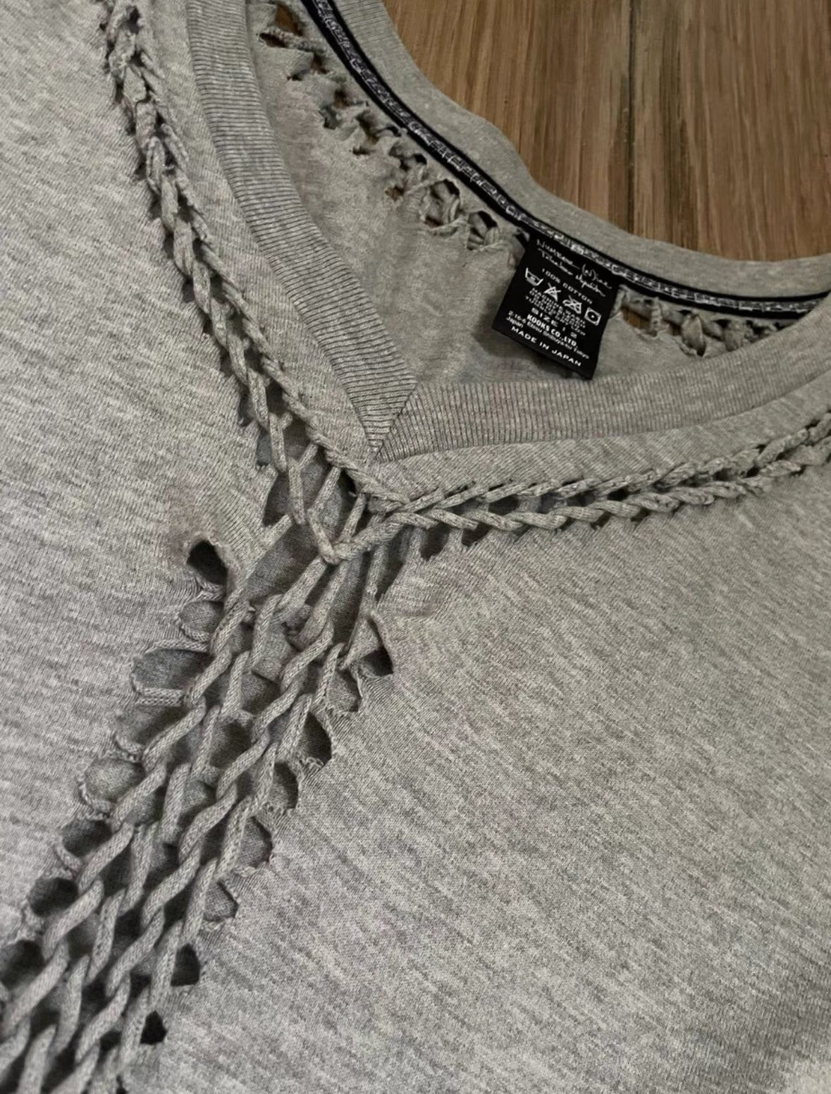 Number (N)ine 07SS Tee Light Grey