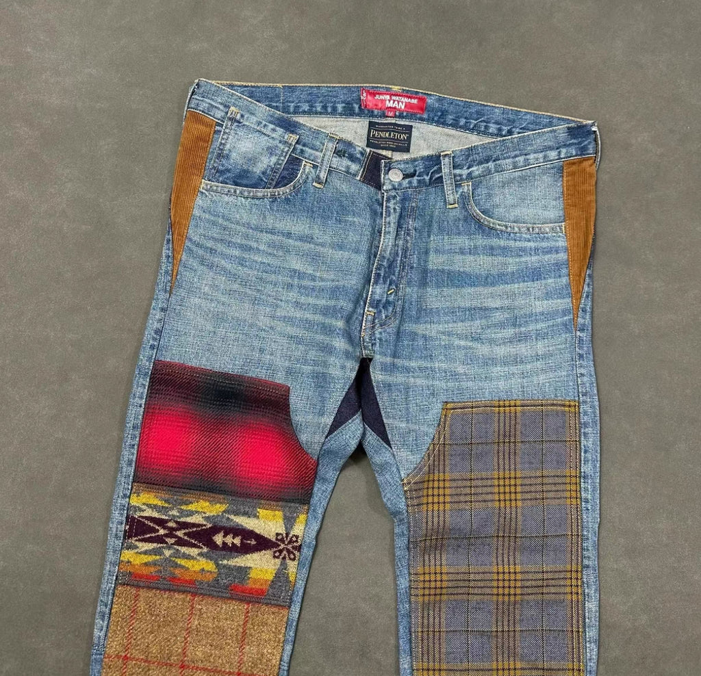 Junya Watanabe  Levi’s 22AW Runway Patchwork Jeans
