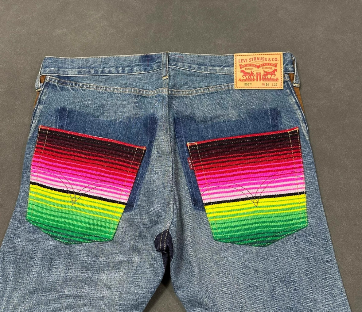 Junya Watanabe  Levi’s 22AW Runway Patchwork Jeans
