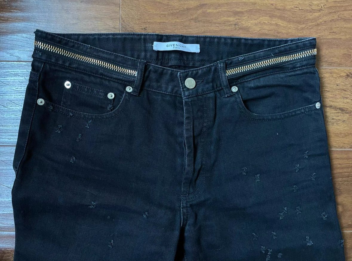 Givenchy Destroyed Jeans