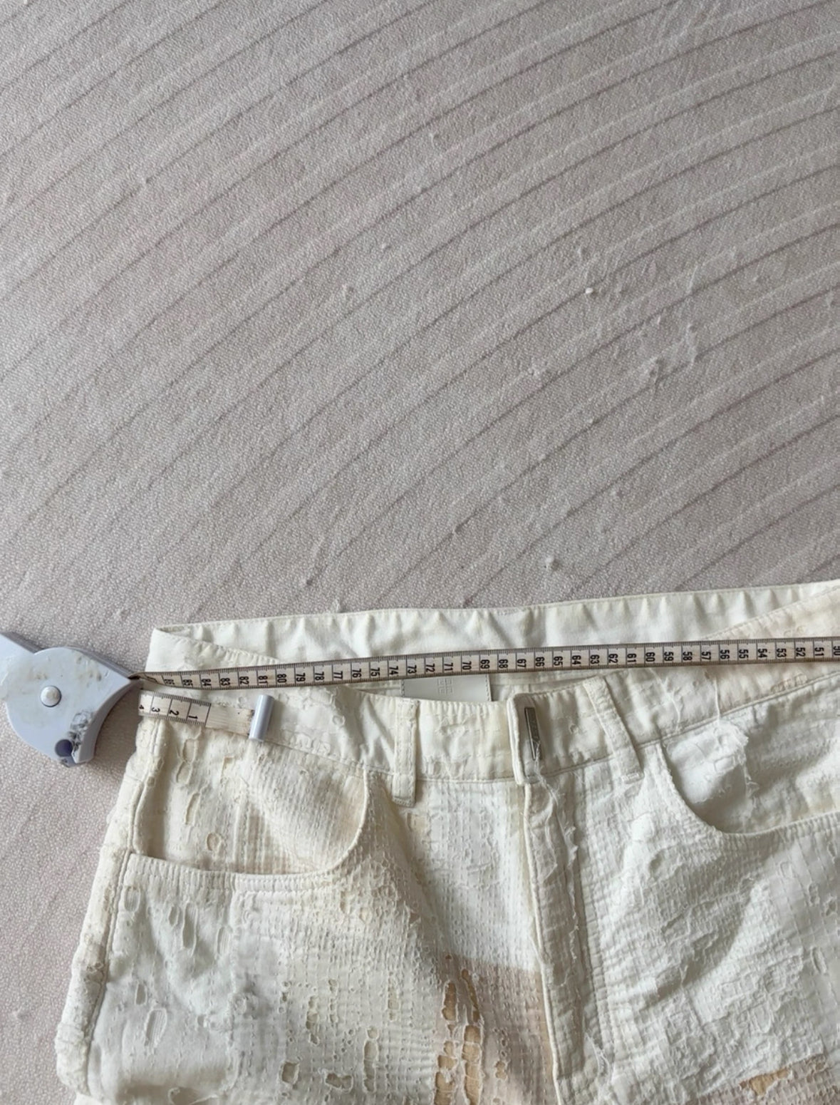 Givenchy 21FW Boro Jeans
