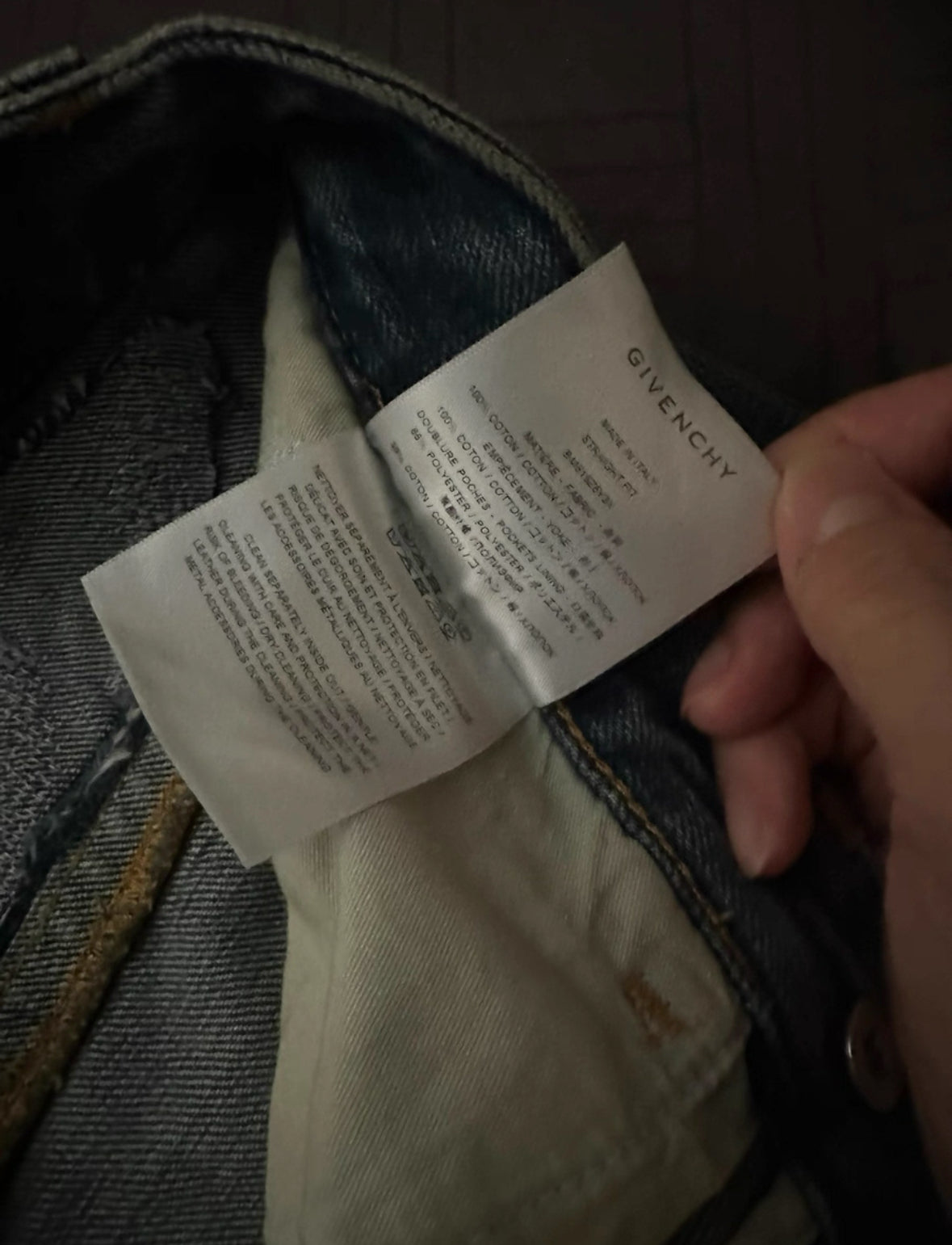 Givenchy MMW Boro Jeans