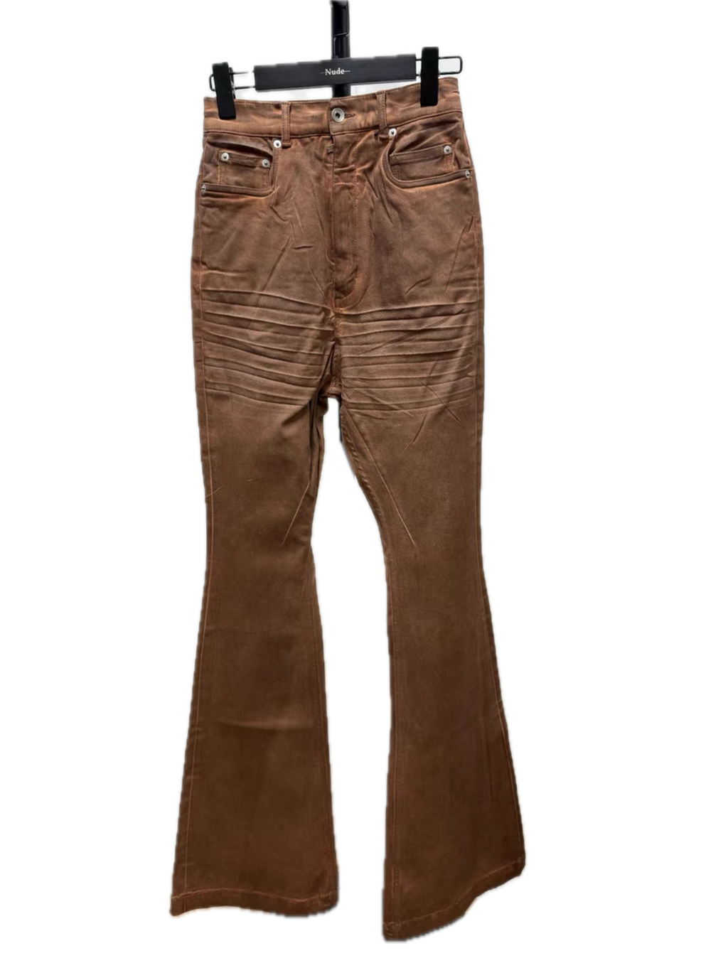 Rick Owens Mud-dyed Flared Pants