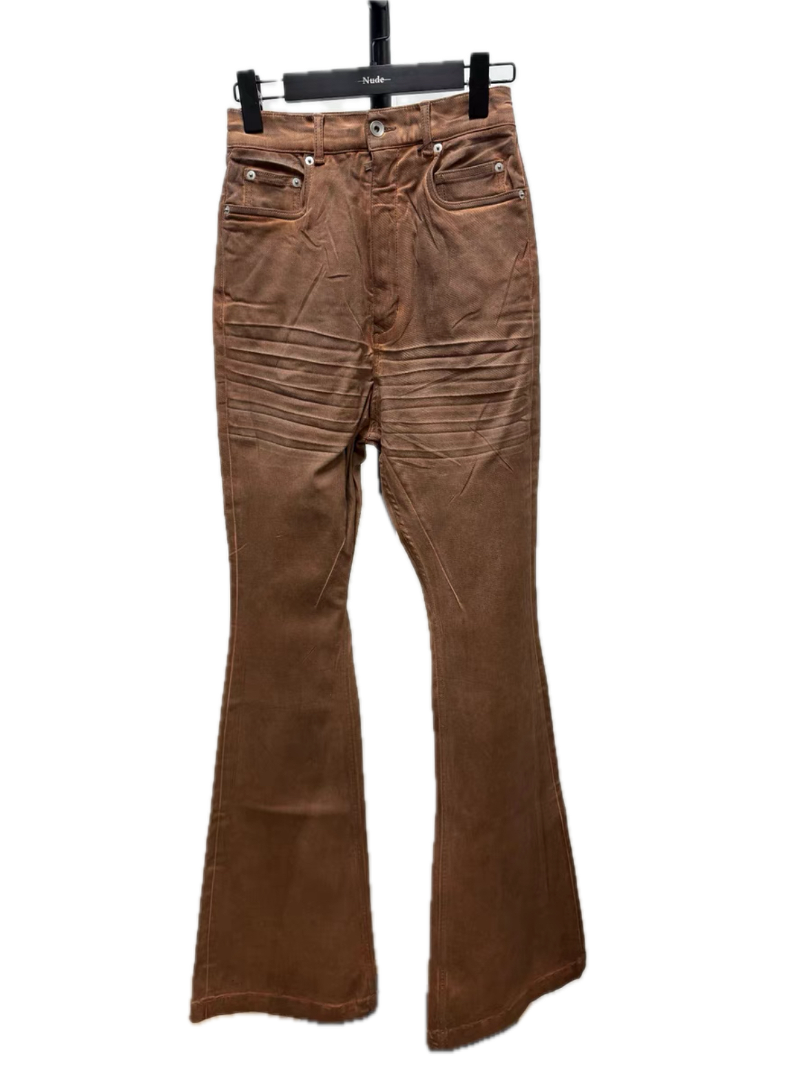Rick Owens Mud-dyed Flared Pants