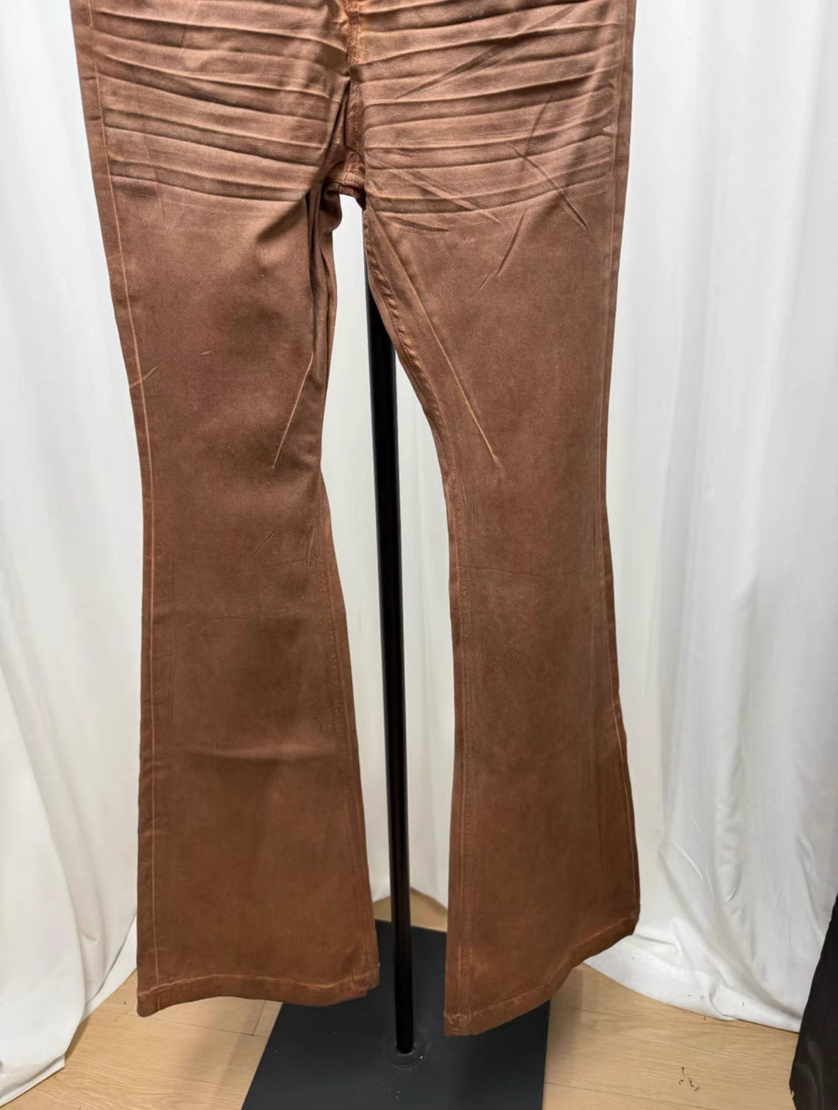 Rick Owens Mud-dyed Flared Pants