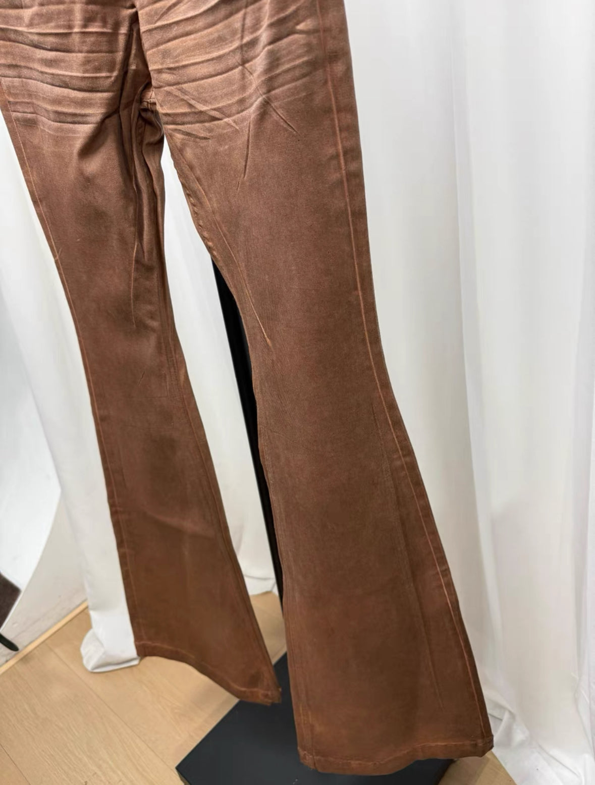 Rick Owens Mud-dyed Flared Pants