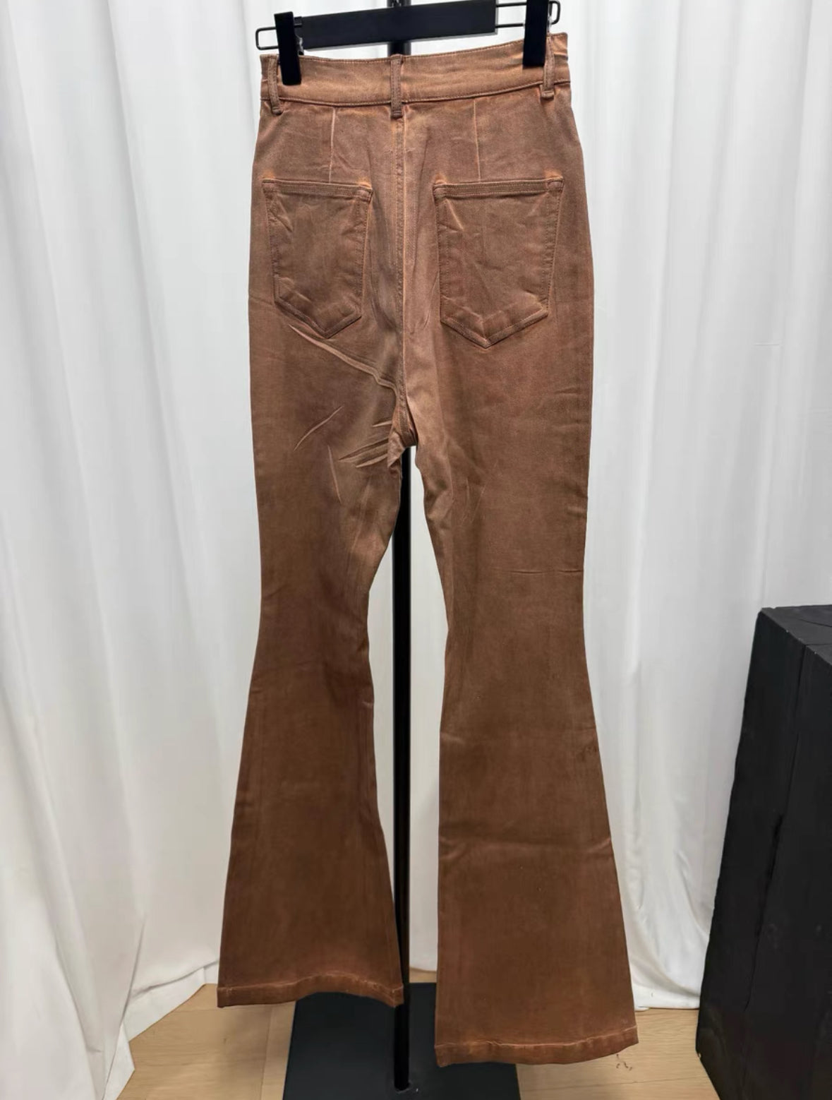 Rick Owens Mud-dyed Flared Pants