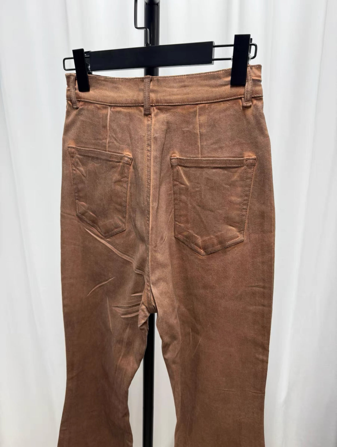 Rick Owens Mud-dyed Flared Pants