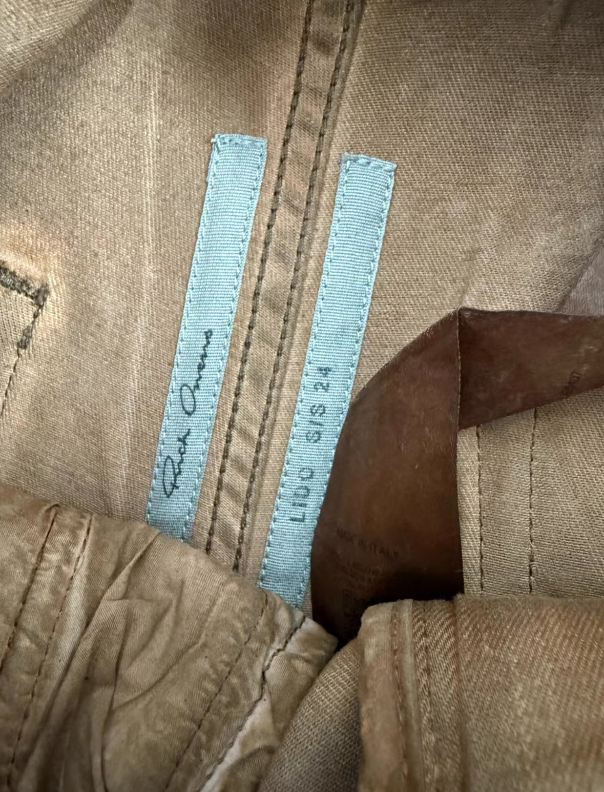 Rick Owens Mud-dyed Flared Pants