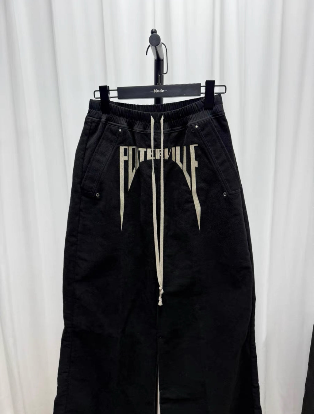 Rick Owens 24AW Embroidered Flared Pants
