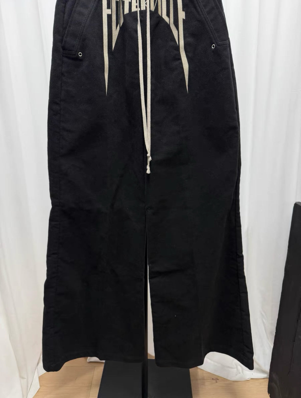 Rick Owens 24AW Embroidered Flared Pants