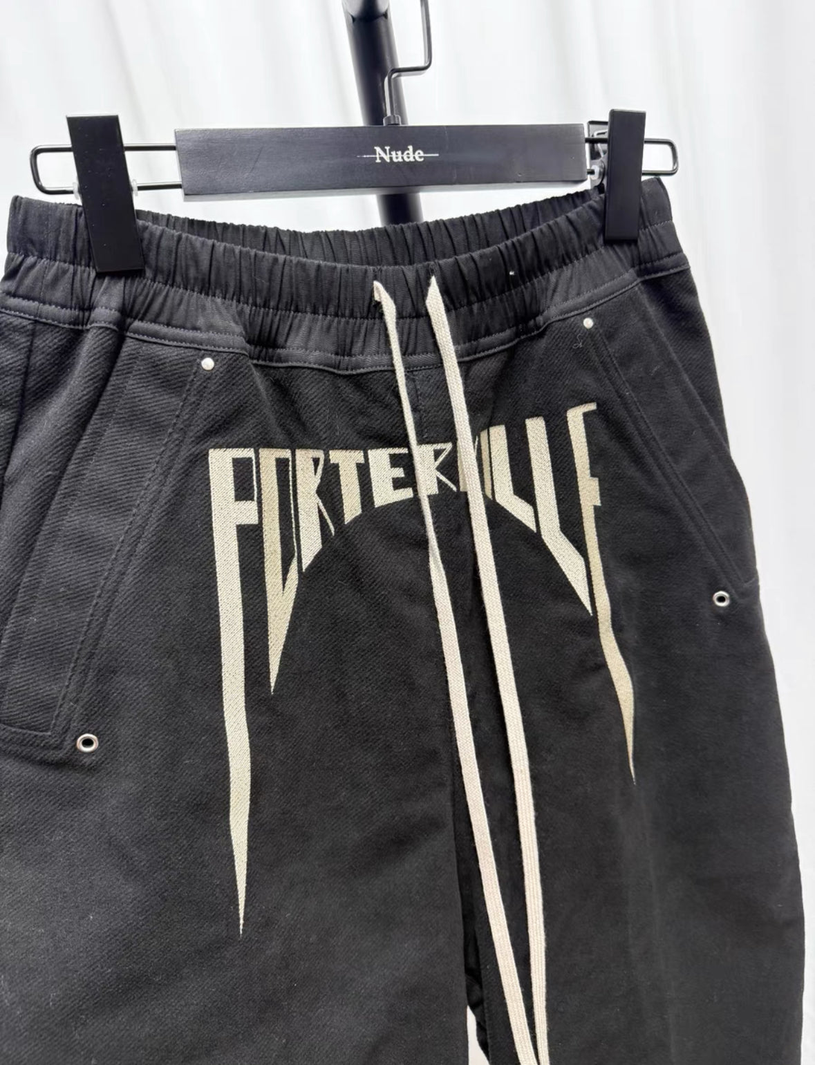 Rick Owens 24AW Embroidered Flared Pants