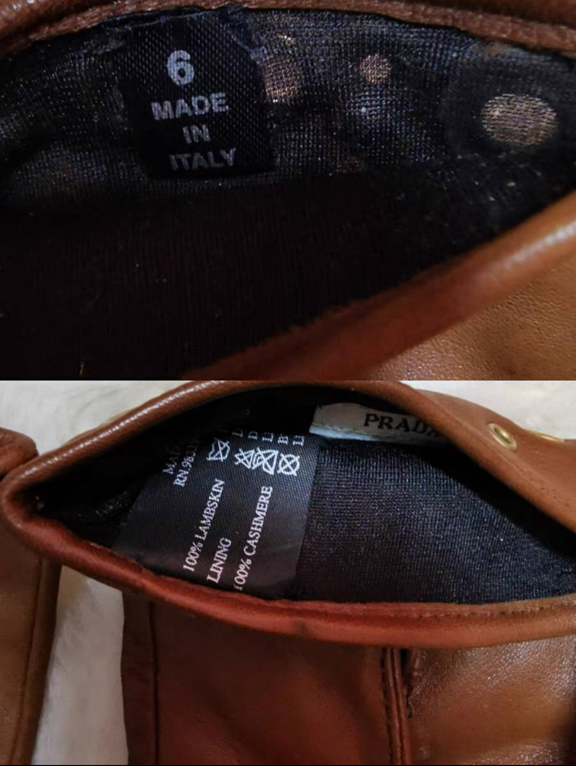 Prada Lamb Skin Glove