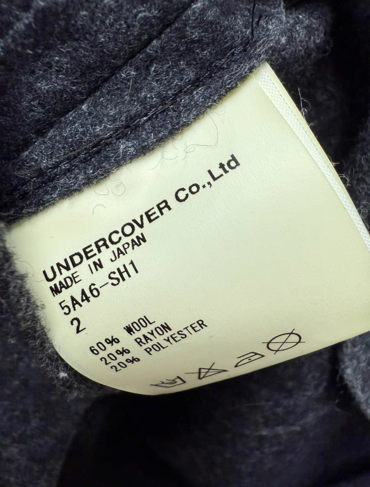Undercover 05AW Floral Collar Jacket