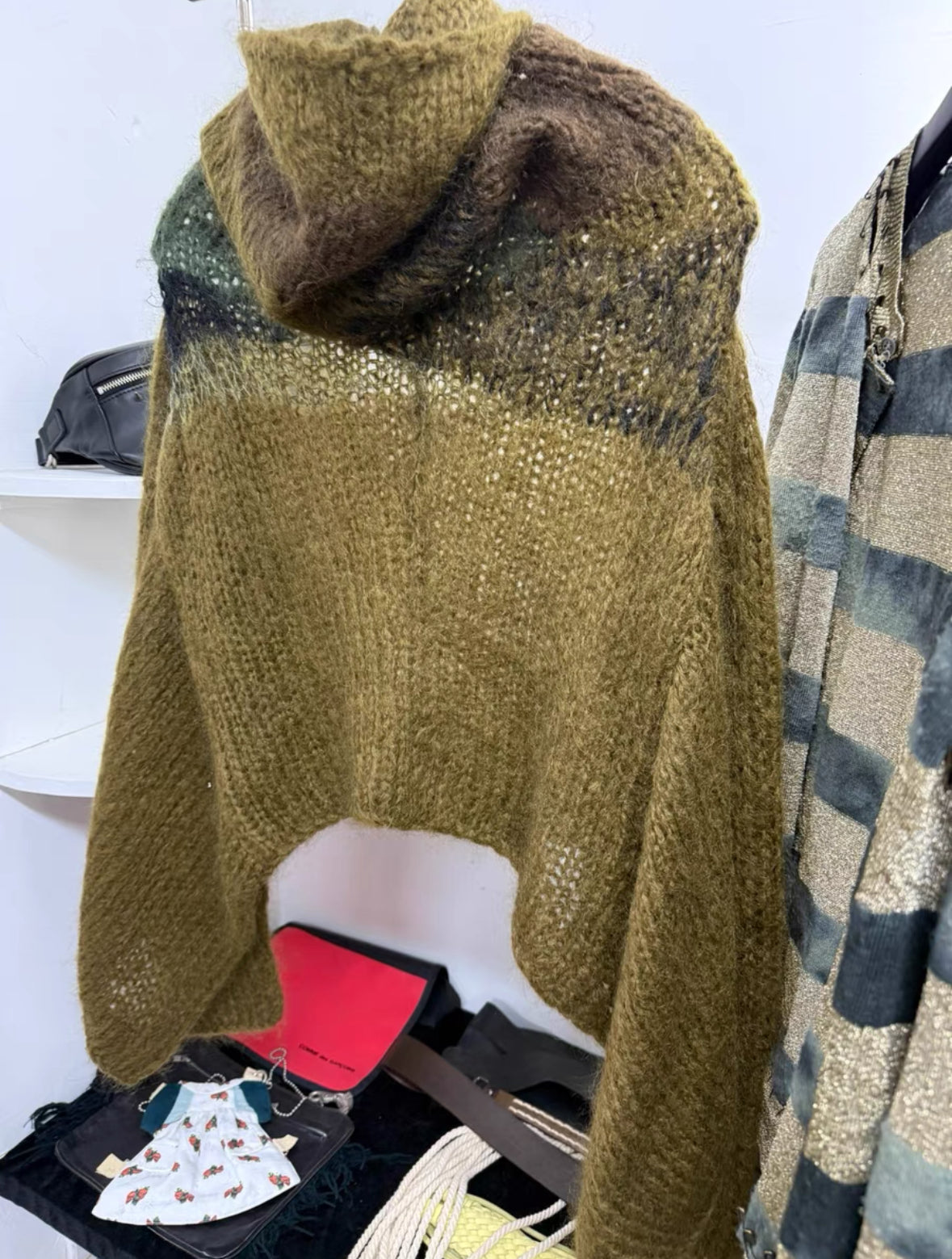 Junya Watanabe 2013 Deconstructed Cape Sweater