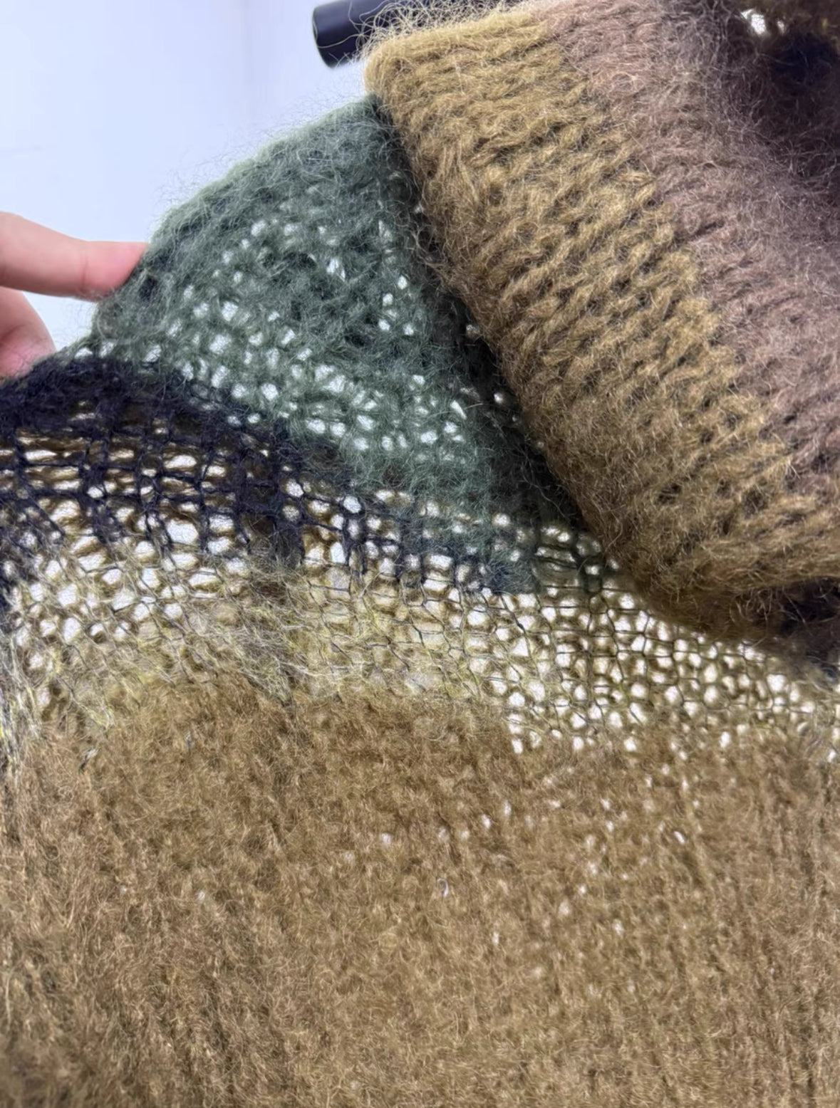 Junya Watanabe 2013 Deconstructed Cape Sweater