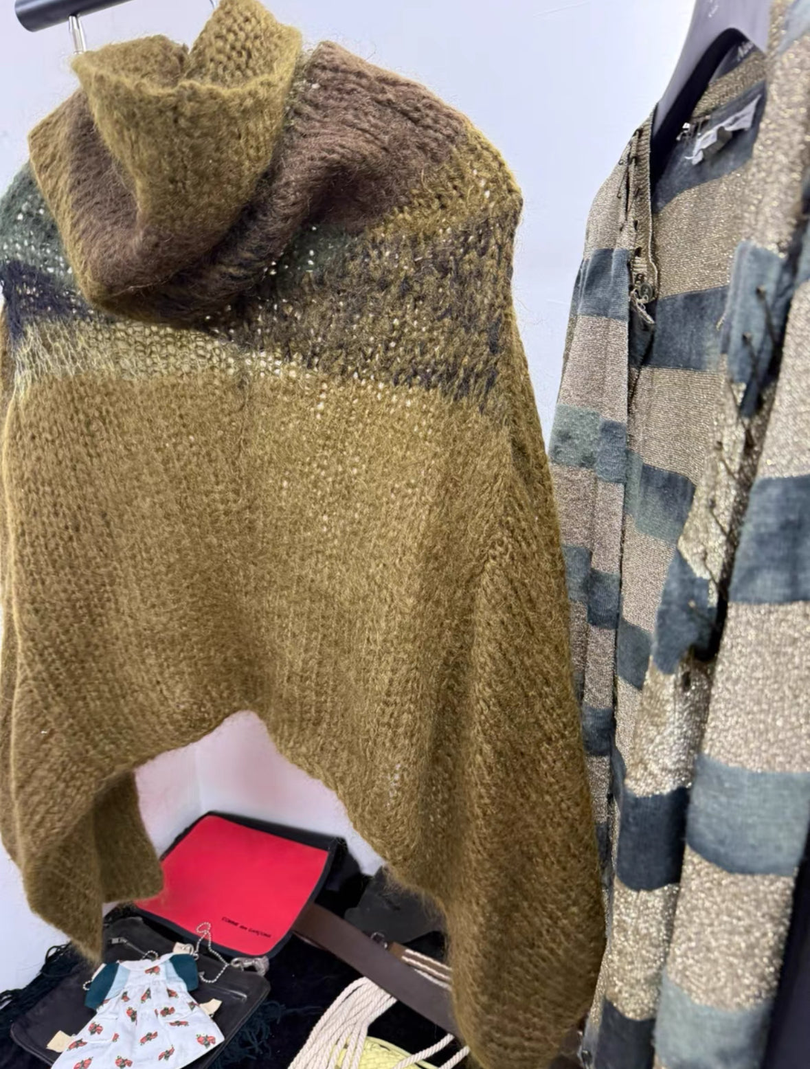 Junya Watanabe 2013 Deconstructed Cape Sweater